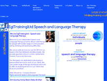 Tablet Screenshot of eg-training.co.uk
